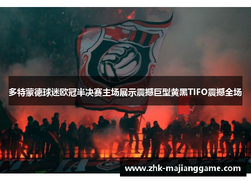 多特蒙德球迷欧冠半决赛主场展示震撼巨型黄黑TIFO震撼全场